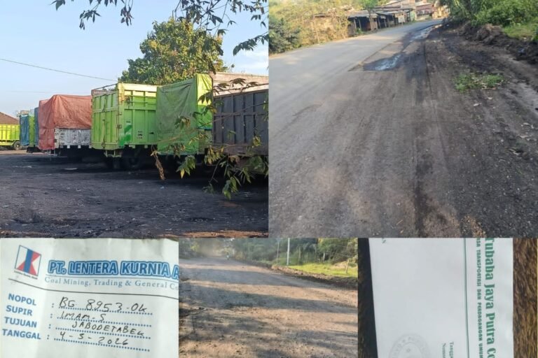 LSM KCBI Soroti Truk Over Tonase 24 Jam Hilir Mudik di Muara Enim. - thewasesanews.com