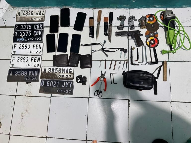 Polres Metro Tangerang Kota Bongkar Sindikat Curanmor. - thewasesanews.com