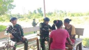Satgas Yonif 410/ALG Gelar Layanan Kesehatan di Papua Barat. - thewasesanews.com