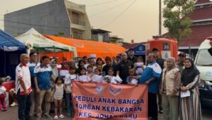 ORADO dan 234 SC Salurkan Bantuan Seragam Sekolah Korban Kebakaran Johar Baru. - thewasesanews.com