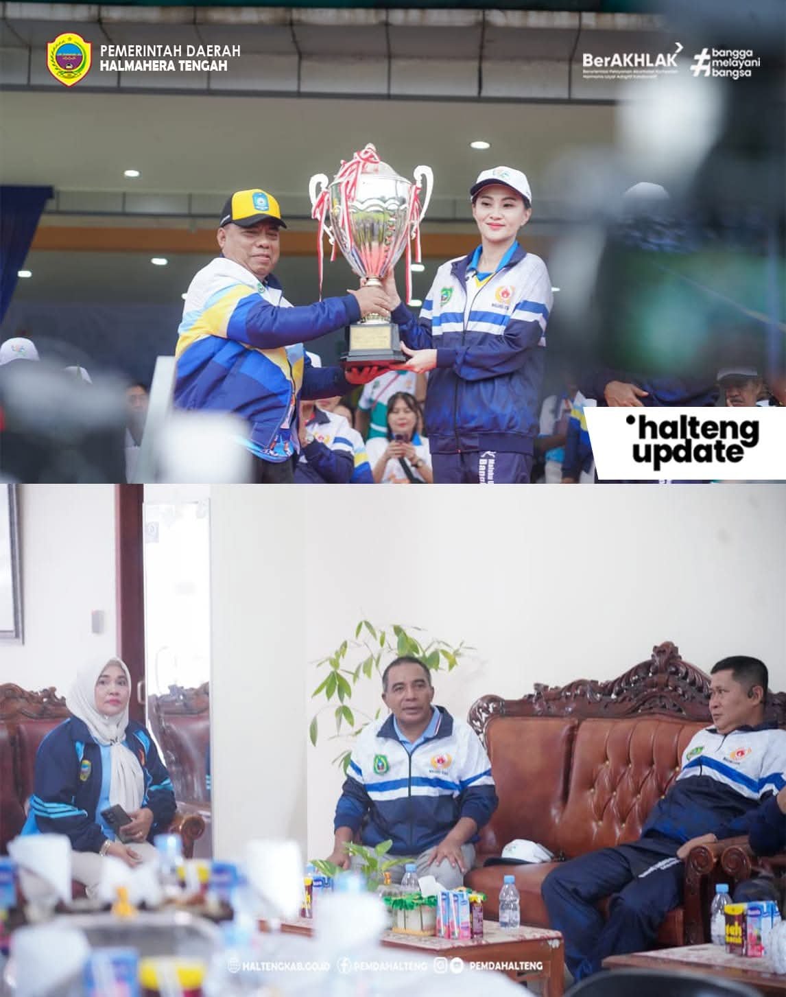 Kontingen Halmahera Tengah Siap Juara di Porprov V Maluku Utara. - thewasesanees.com