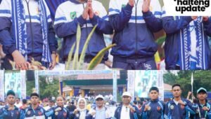 Kontingen Halmahera Tengah Siap Juara di Porprov V Maluku Utara. - thewasesanews.com