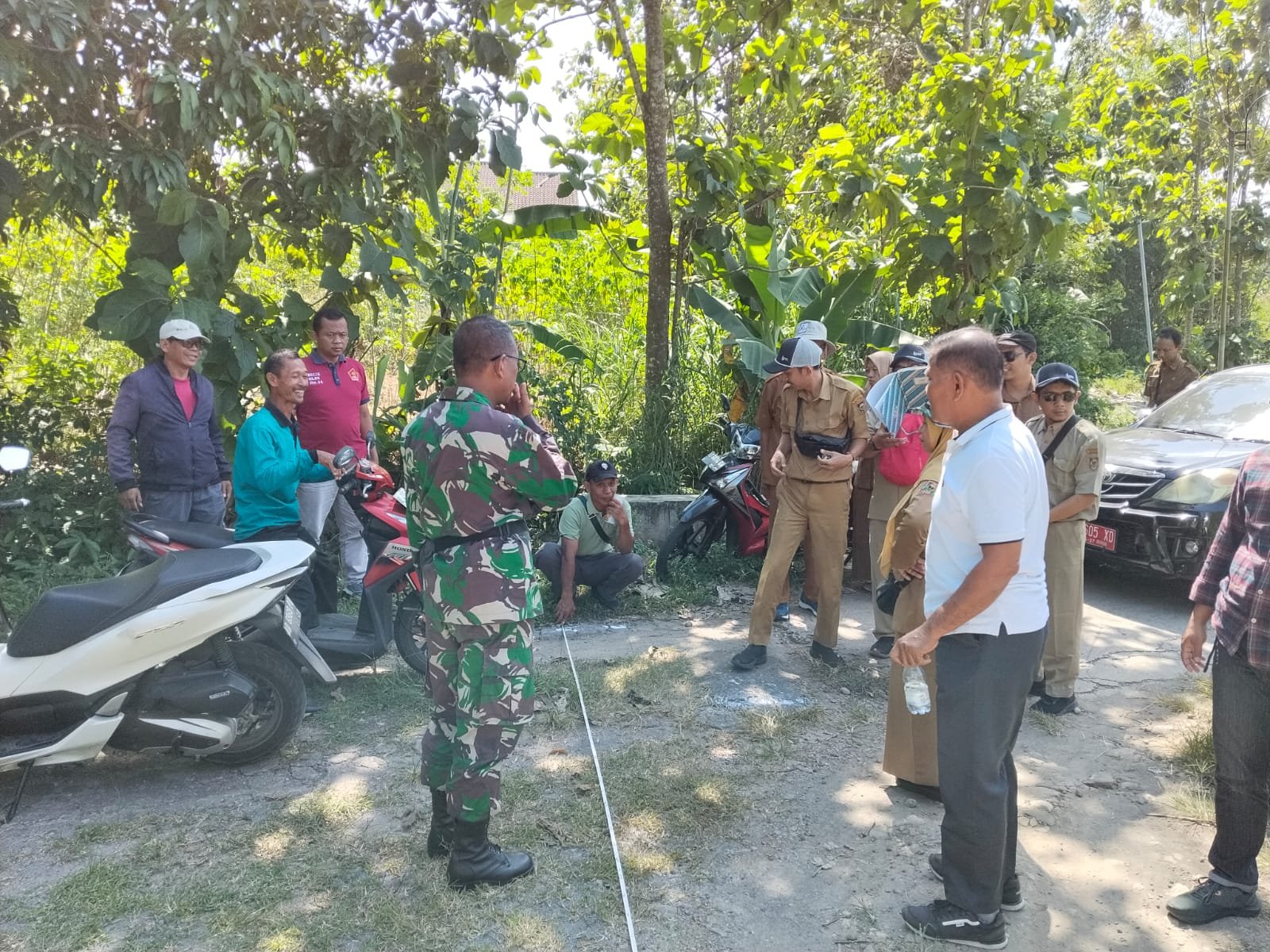 Kodim Boyolali dan Dispermades Cek Lokasi TMMD 2027 di Desa Tegalgiri. - thewasesanews.com