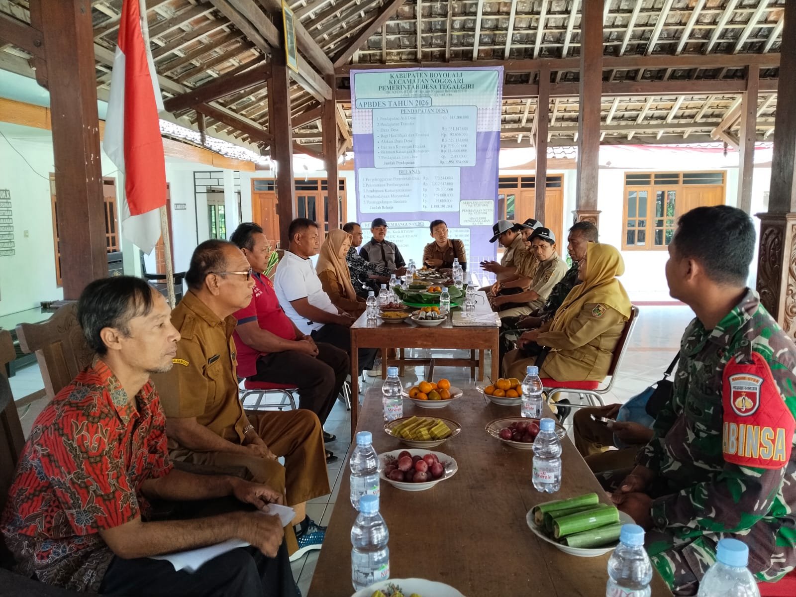 Kodim Boyolali dan Dispermades Cek Lokasi TMMD 2027 di Desa Tegalgiri. - thewasesanews.com