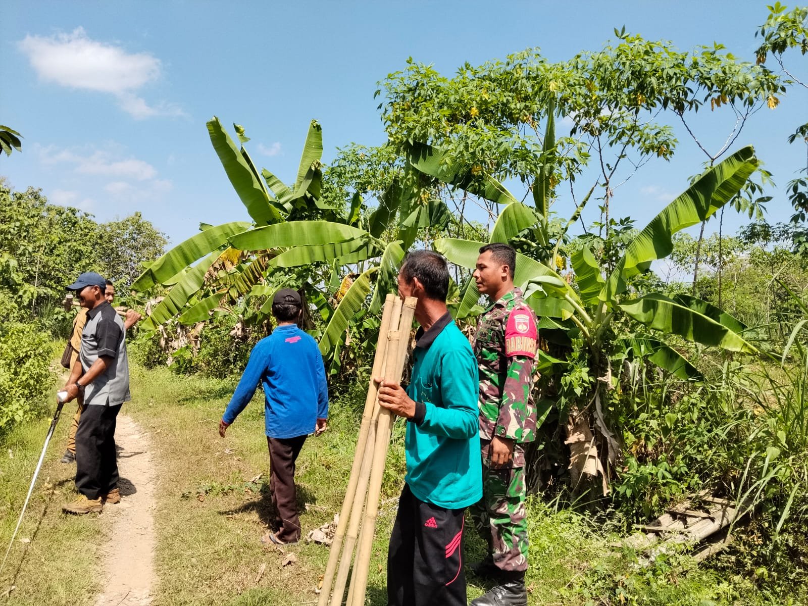 Kodim Boyolali dan Dispermades Cek Lokasi TMMD 2027 di Desa Tegalgiri. - thewasesanews.com