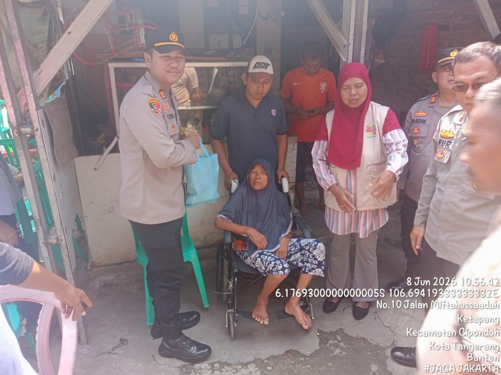 Polsek Cipondoh Gelar Jaga Jakarta+ On The Spot di Tangerang. - thewasesanews.com