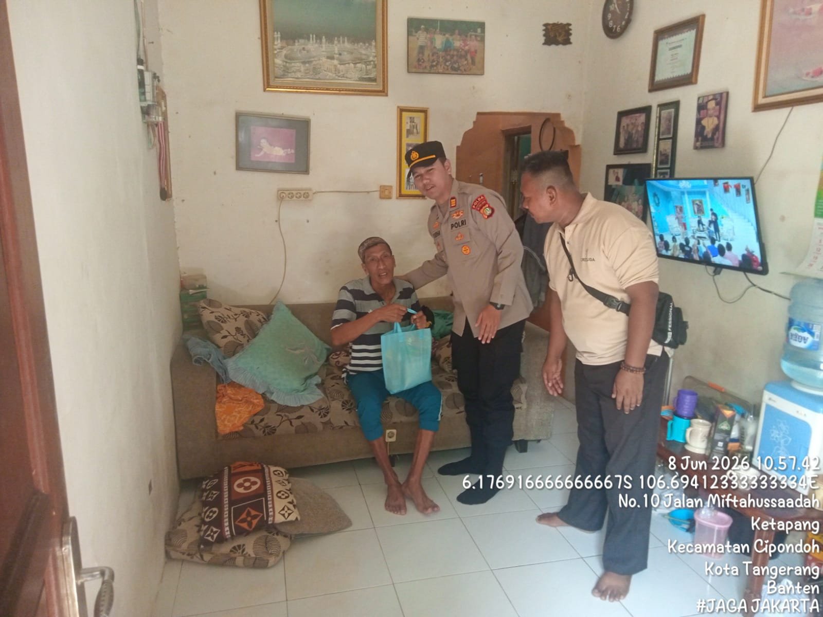 Polsek Cipondoh Gelar Jaga Jakarta+ On The Spot di Tangerang. - thewasesanews.com