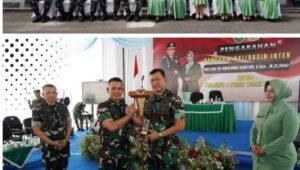 Danrem 043/Gatam Dampingi Kunker Pangdam XXI/RI di Kodim Tulang Bawang. - thewasesanews.com