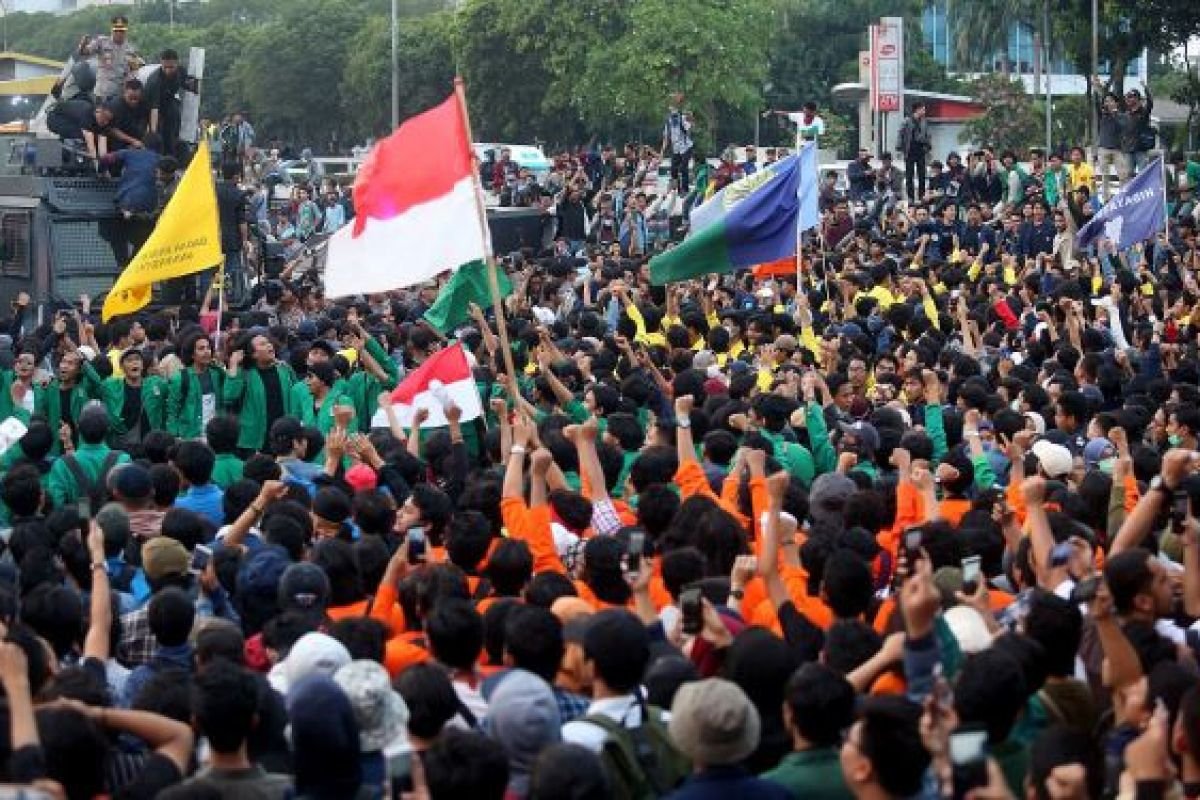 Polda Metro Jaya Waspadai Kelompok Penunggang Aksi Mahasiswa Jakarta. - thewasesanews.com
