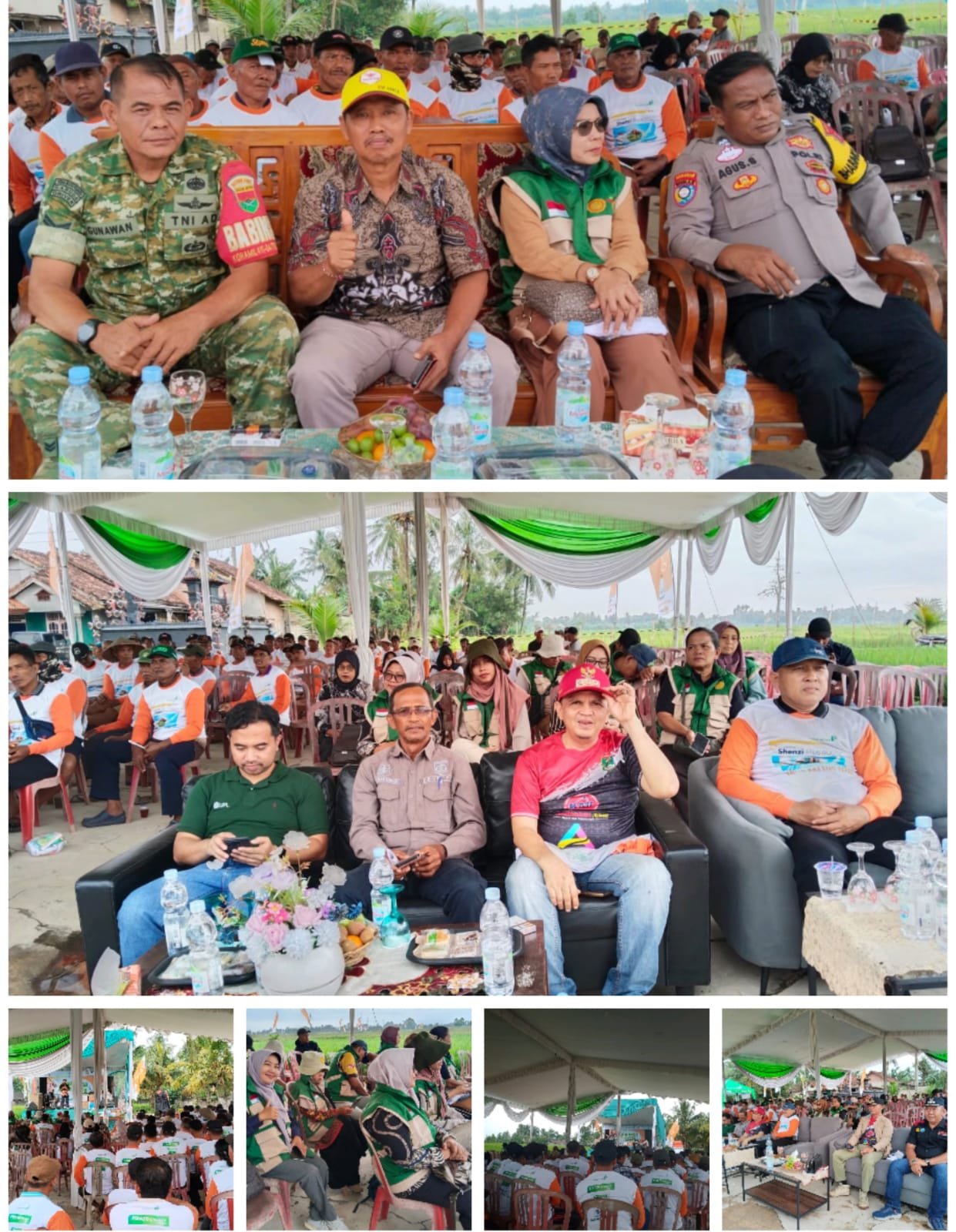 Babinsa Trimurjo Hadiri Peluncuran Shenzi Plus 400 SC di Lampung Tengah. - thewasesanews.com