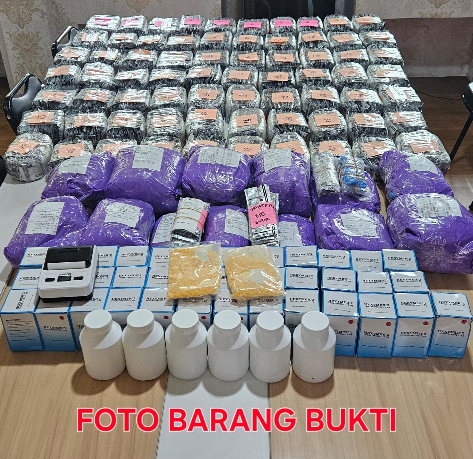 Polsek Benda Bongkar Gudang Obat Keras Ilegal di Tangerang. - thewasesanews.com