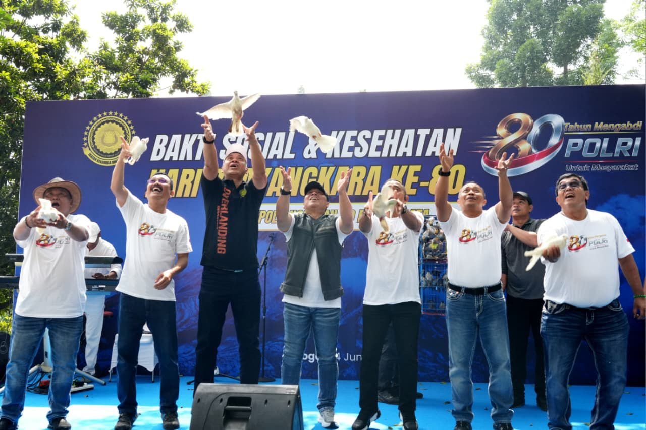 Wakapolri dan Akpol '90 Dhira Brata Gelar Bakti Sosial di Bogor. - thewasesanews.com