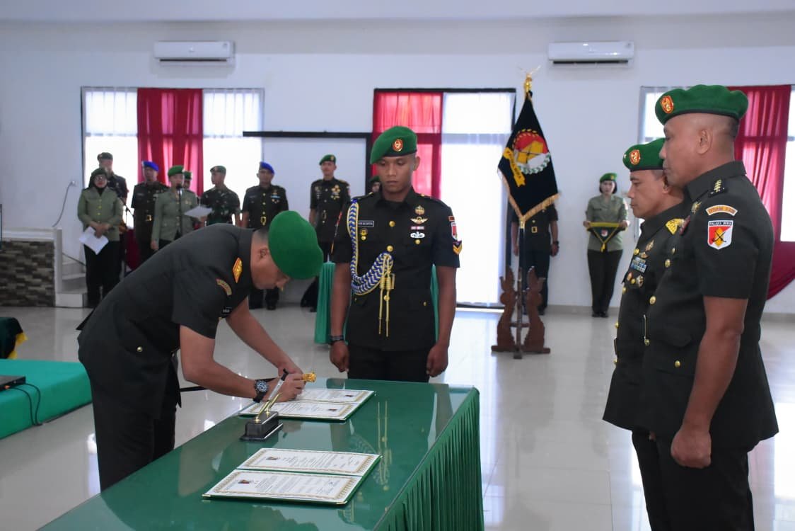 Danrem 132/Tadulako Hadiri Sertijab Irdam dan Danpomdam XXIII/PW. - thewasesanews.com