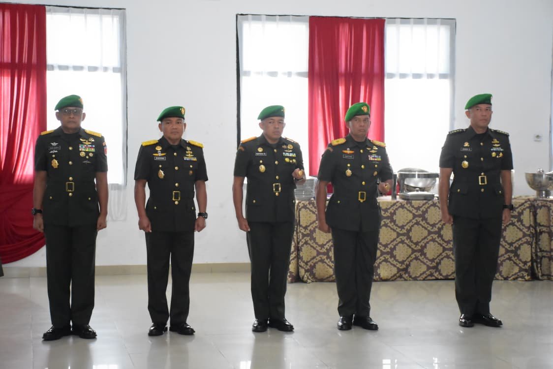 Danrem 132/Tadulako Hadiri Sertijab Irdam dan Danpomdam XXIII/PW. - thewasesanews.com