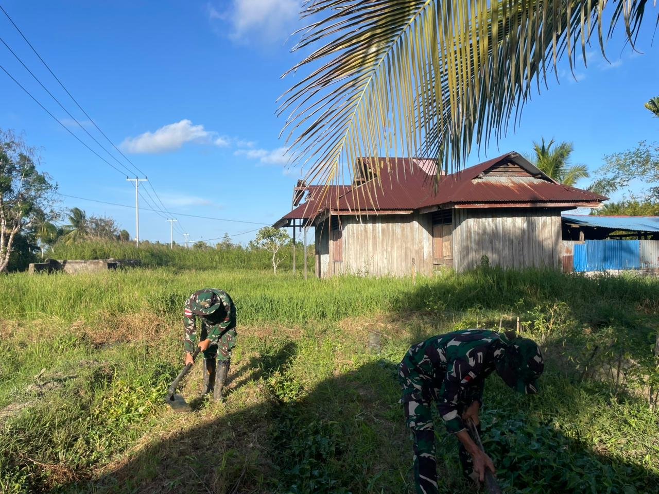 Satgas Yonif 123/Rajawali Perkuat Ketahanan Pangan Warga Papua. - thewasesanews.com