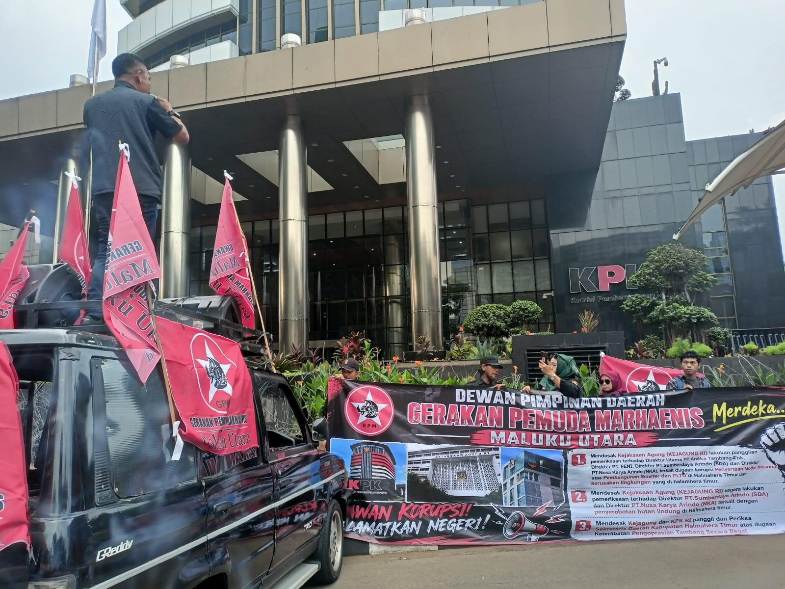 GPM Maluku Utara Desak KPK Usut Proyek Smelter Halmahera Timur. - thewasesanews.com