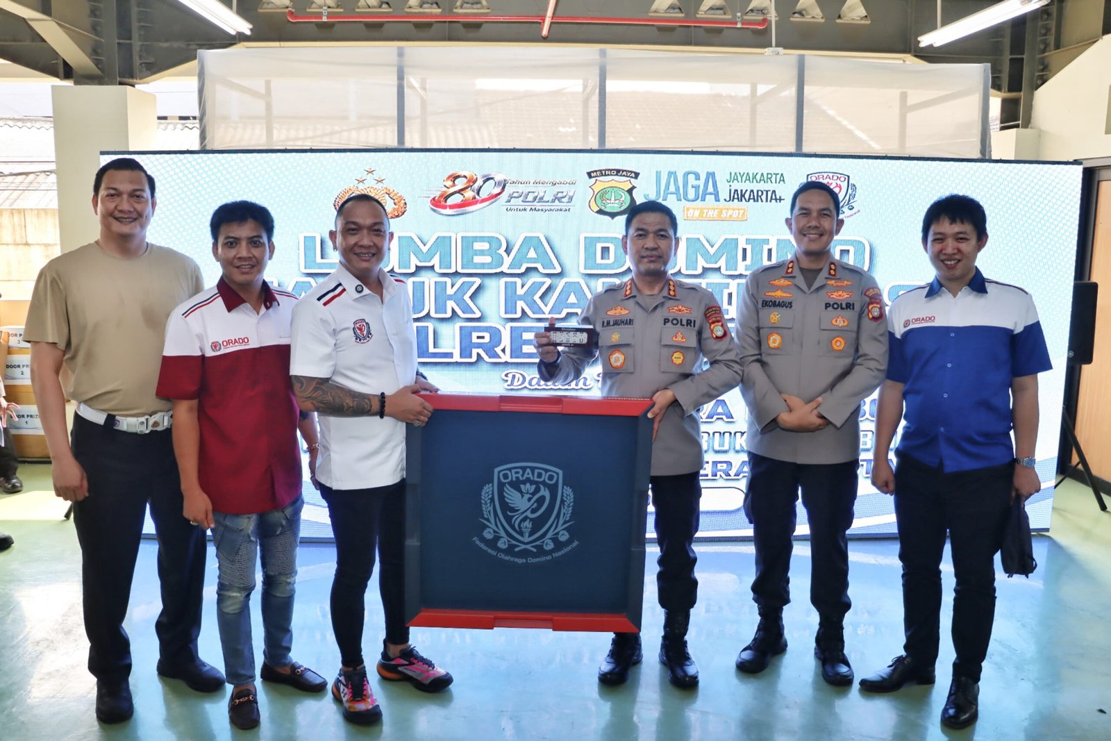 Polres Metro Tangerang Kota Gelar Turnamen Domino Cup 2026. - thewasesanews.com