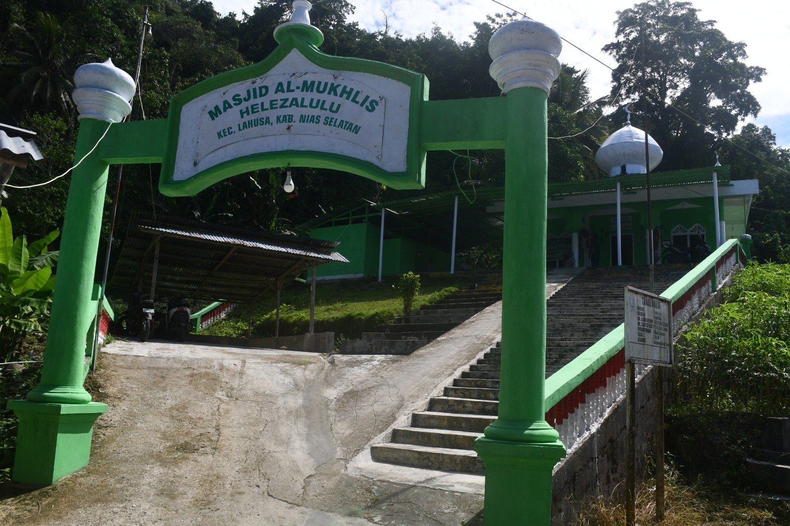Satgas Bakti TNI Rampungkan Rehabilitasi Masjid Al-Mukhlis Nias Selatan. - thewasesanews.com