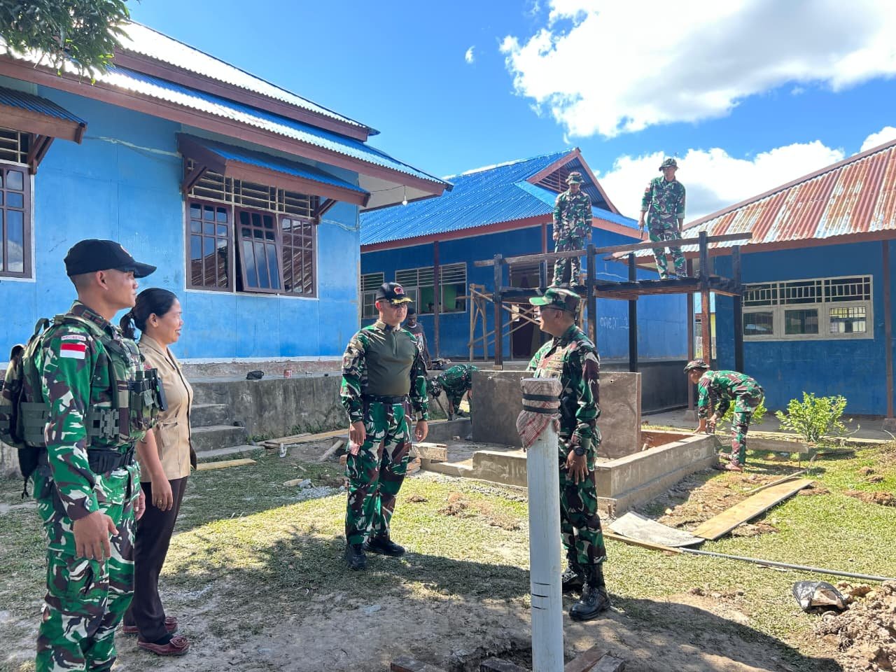 Irdam XXIV/MT Tinjau Satgas Pamtas Yonif 123/Rajawali. - thewasessnews.com