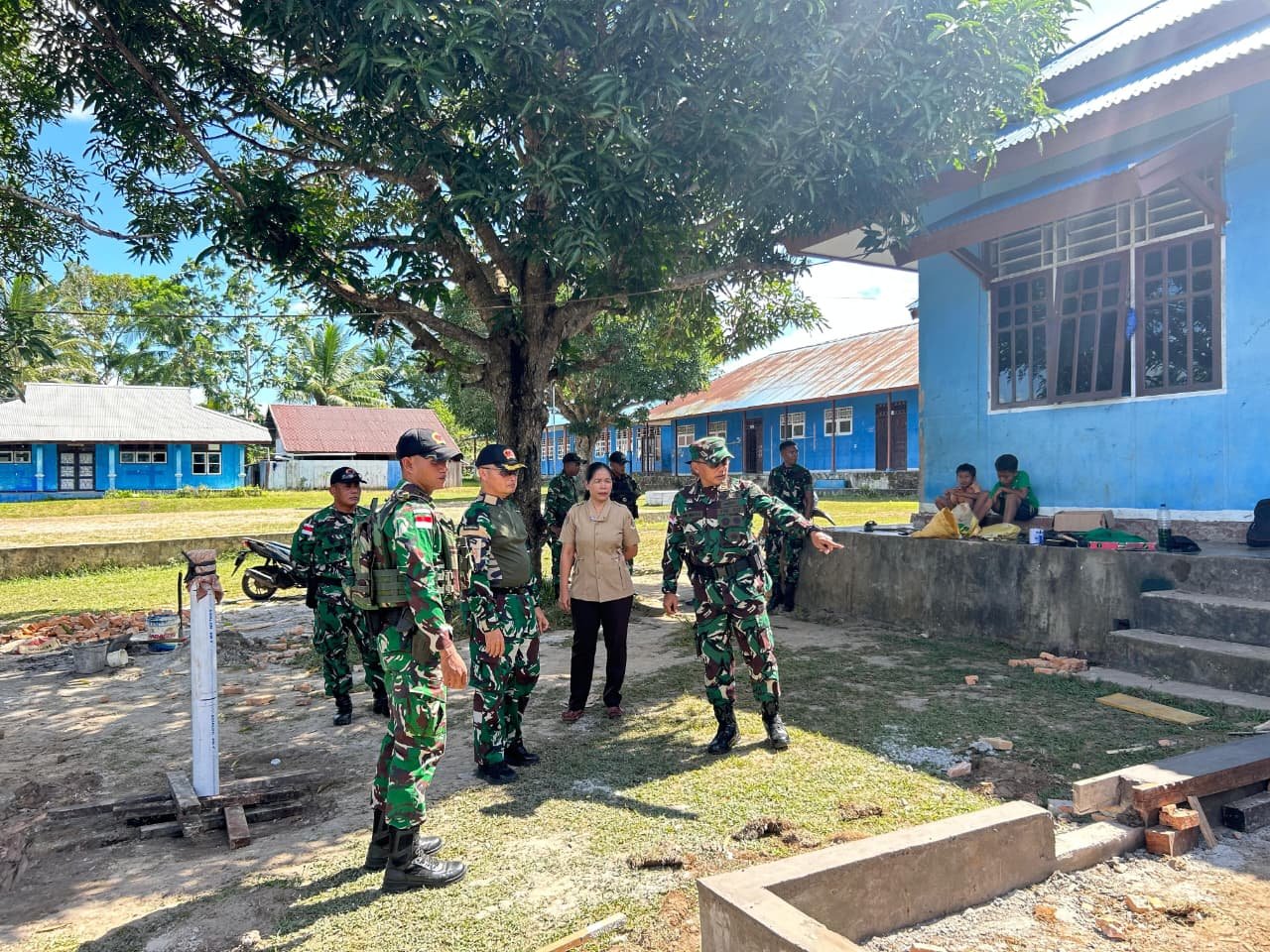 Irdam XXIV/MT Tinjau Satgas Pamtas Yonif 123/Rajawali. - thewasesanews.com