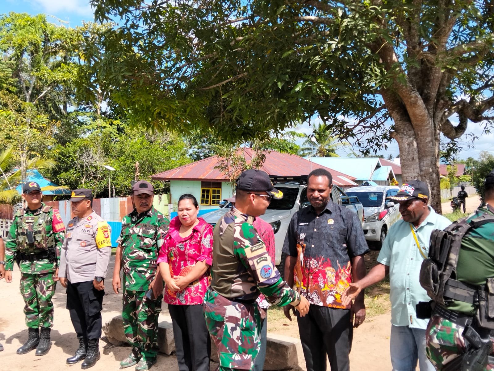 Irdam XXIV/MT Tinjau Satgas Pamtas Yonif 123/Rajawali. - thewasesanews.com