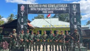Irdam XXIV/MT Tinjau Satgas Pamtas Yonif 123/Rajawali. - thewasesanews.com