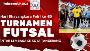 FWJI Tangerang Kota Gelar Turnamen Futsal Piala Bergilir 2026. - thewasesanews.com