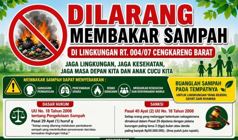 Warga Cengkareng Barat Keluhkan Pembakaran Sampah. - thewasesanews.com