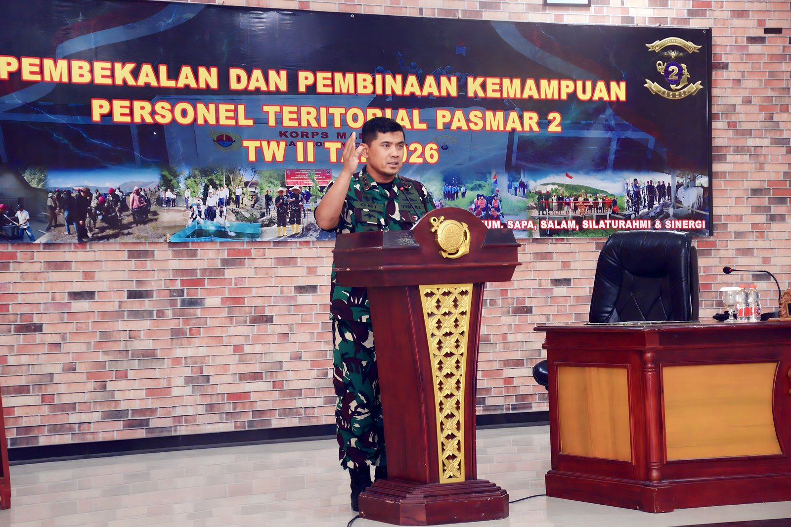 Danpasmar 2 Tingkatkan Profesionalisme Teritorial Prajurit. - thewasesanews.com