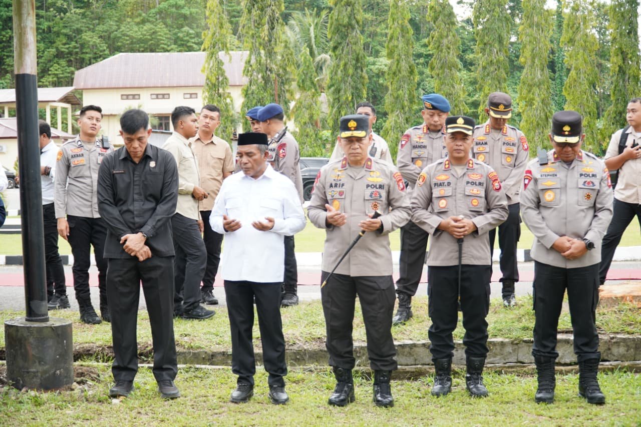 Wabup Halteng Tegaskan Sinergi Pemda dan Polri Saat Kunker Kapolda Malut. - thewasesanews.com