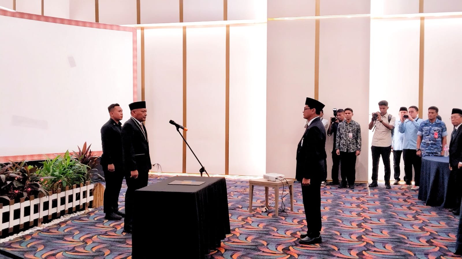 Sekda Halteng Hadiri Pengukuhan Kepala BPKP Maluku Utara. - thewasesanews.com