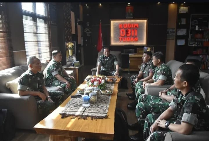 Tim Itdam V Brawijaya Audit Kinerja Kodim 0811 Tuban. - thewasesanews.com