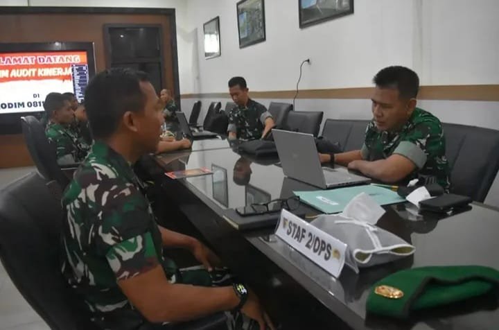 Tim Itdam V Brawijaya Audit Kinerja Kodim 0811 Tuban. - thewasesanews.com