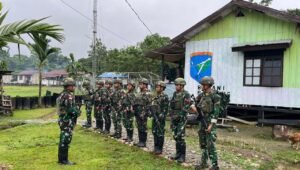 Satgas Yonif 645 GTY Gelar Pelayanan Kesehatan di Mamberamo Raya. - thewasesanews.com
