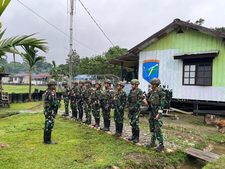 Satgas Yonif 645 GTY Gelar Pelayanan Kesehatan di Mamberamo Raya. - thewasesanews.com