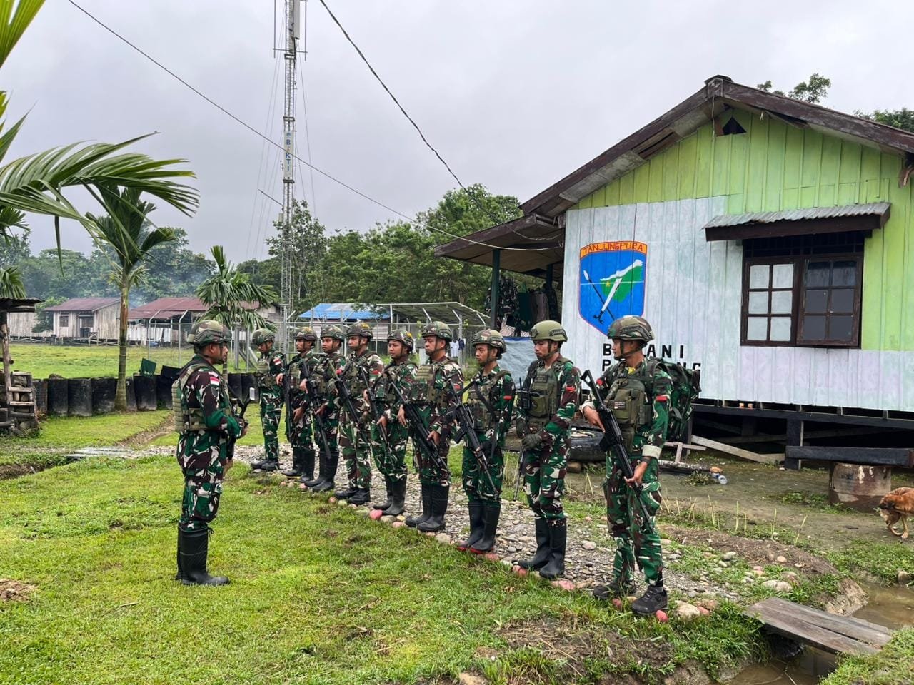 Satgas Yonif 645 GTY Gelar Pelayanan Kesehatan di Mamberamo Raya. - thewasesanews.com