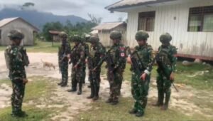 Satgas Yonif 645 GTY Gelar Anjangsana di Yalimo Papua. - thewasesanews.com
