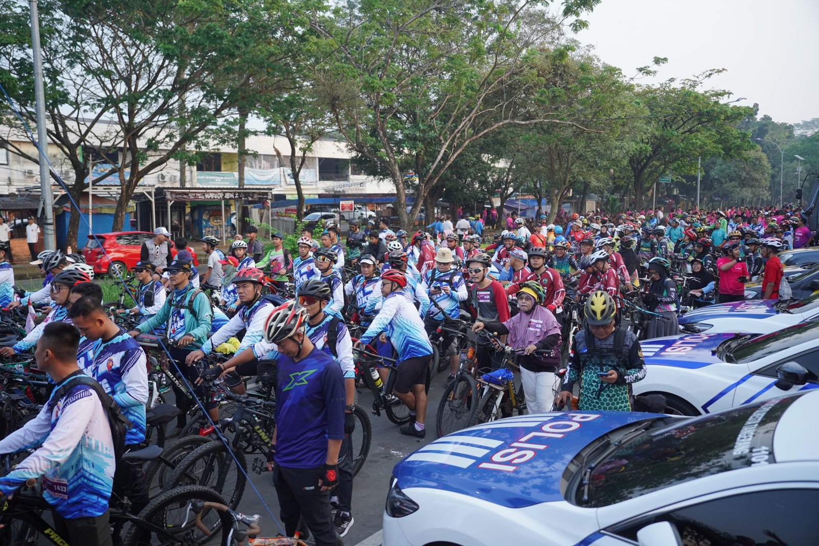 Puncak Hari Bhayangkara ke-80 Polresta Tangerang. - thewasesanews.com
