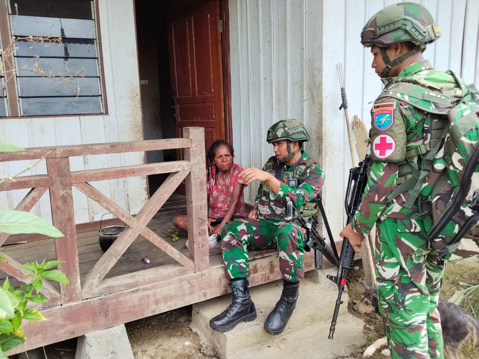 Satgas Yonif 645 GTY Gelar Komsos Kesehatan di Yalimo. - thewasesanews.com