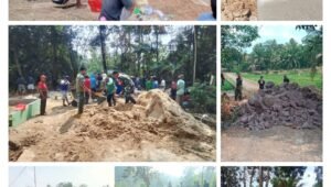 Sinergi TNI-Rakyat Bangun Jembatan Perintis Garuda Lampung. - thewasesanews.com