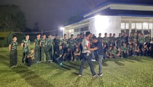 Prajurit Brigif TP 45/SB Latihan Silat Sekinci Kinci. - thewasesanews.com