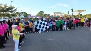 Polres Halmahera Tengah Gelar Car Free Day Hari Bhayangkara. - thewasesanews.com