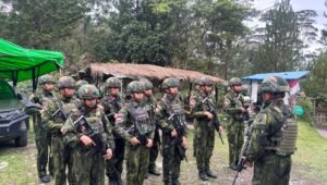 Satgas Yonif 645 GTY Gelar Anjangsana di Kelila Papua. - thewasesanews.com