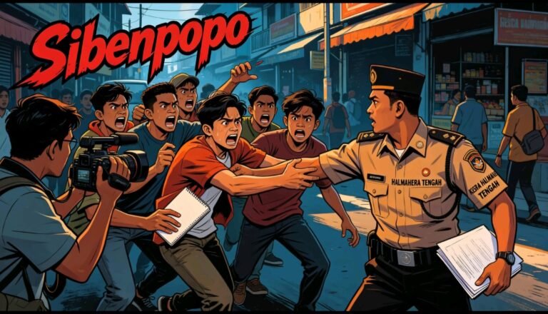 Oknum Pemuda Penganiaya Wartawan di Patani Barat Belum Ditahan. - thewasesanews.com