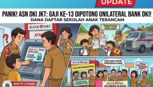 Gaji Ke-13 ASN DKI Dipotong Bank DKI Tanpa Kejelasan. - thewasesanews.com