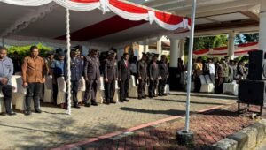 Hari Bhayangkara ke 80 Halmahera Tengah Berlangsung Khidmat. - thewasesanews.com