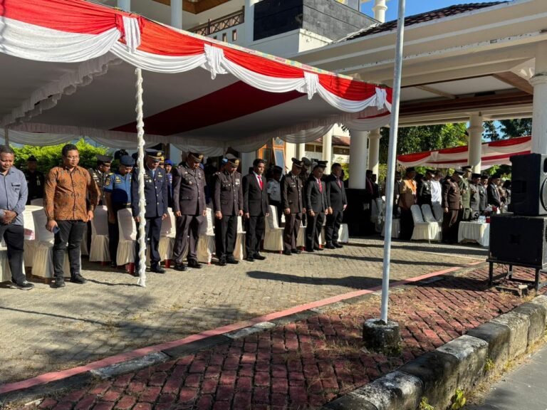 Hari Bhayangkara ke 80 Halmahera Tengah Berlangsung Khidmat. - thewasesanews.com