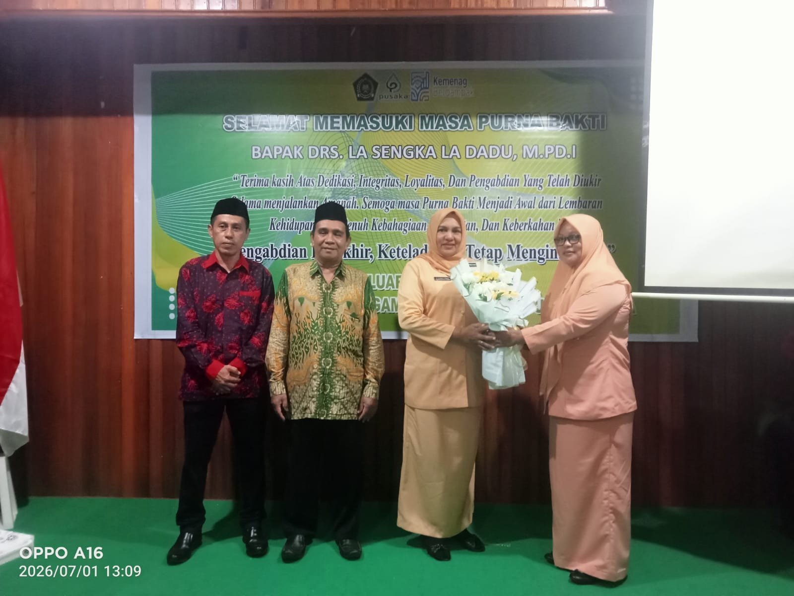 Kepala Kemenag Kepulauan Sula La Sengka La Dadu Pensiun. - thewasesanews.com