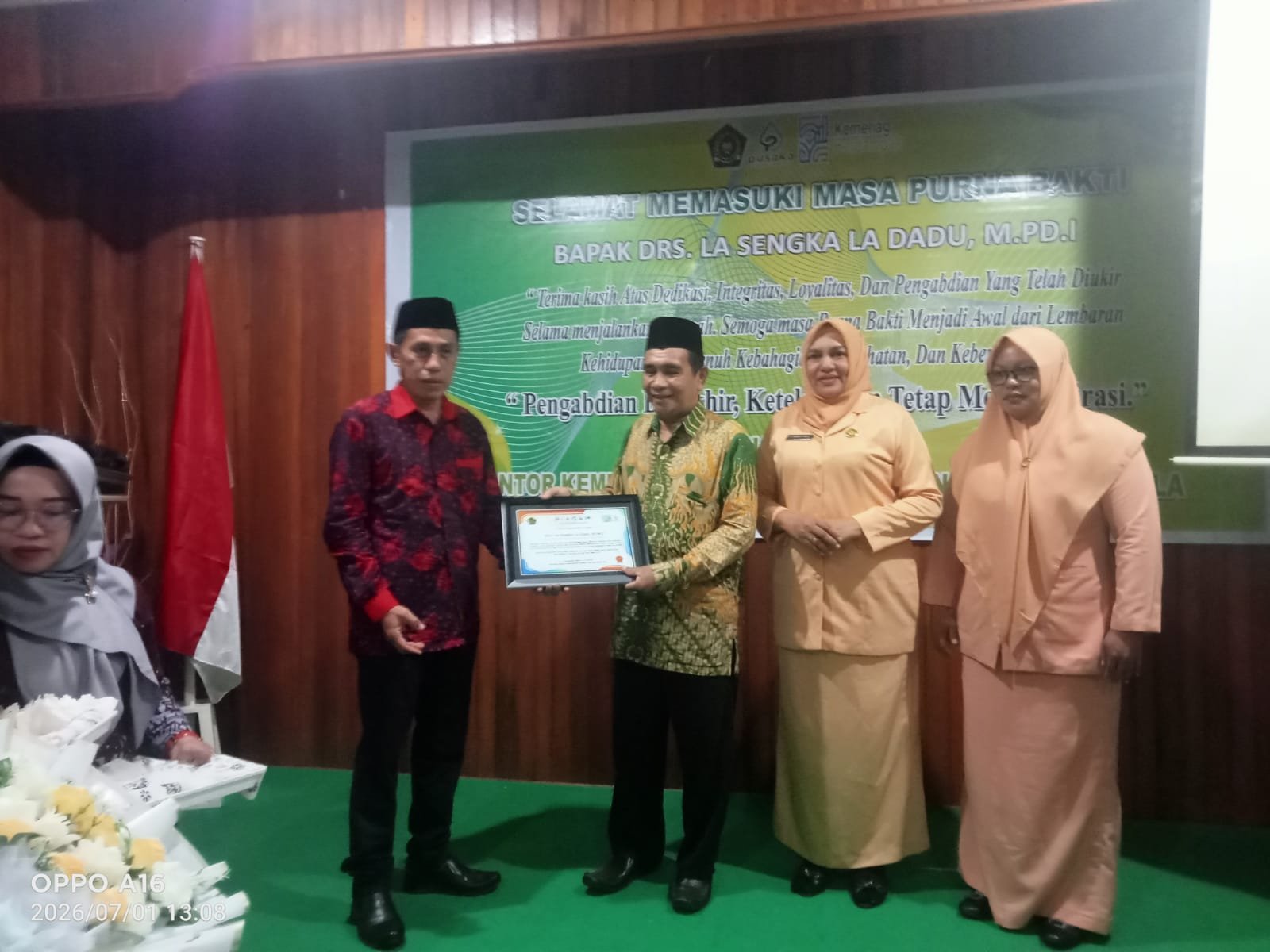Kepala Kemenag Kepulauan Sula La Sengka La Dadu Pensiun. - thewasesanews.com