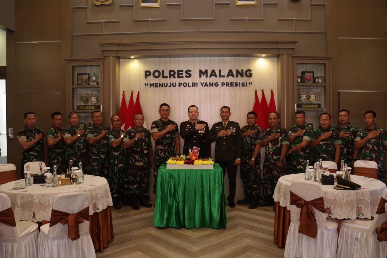 Dandim 0818 Malang-Batu Hadiri HUT Bhayangkara ke-80. - thewasesanews.com